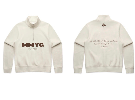 MENS MMYG ROMANS 8:31 QUARTER-ZIP