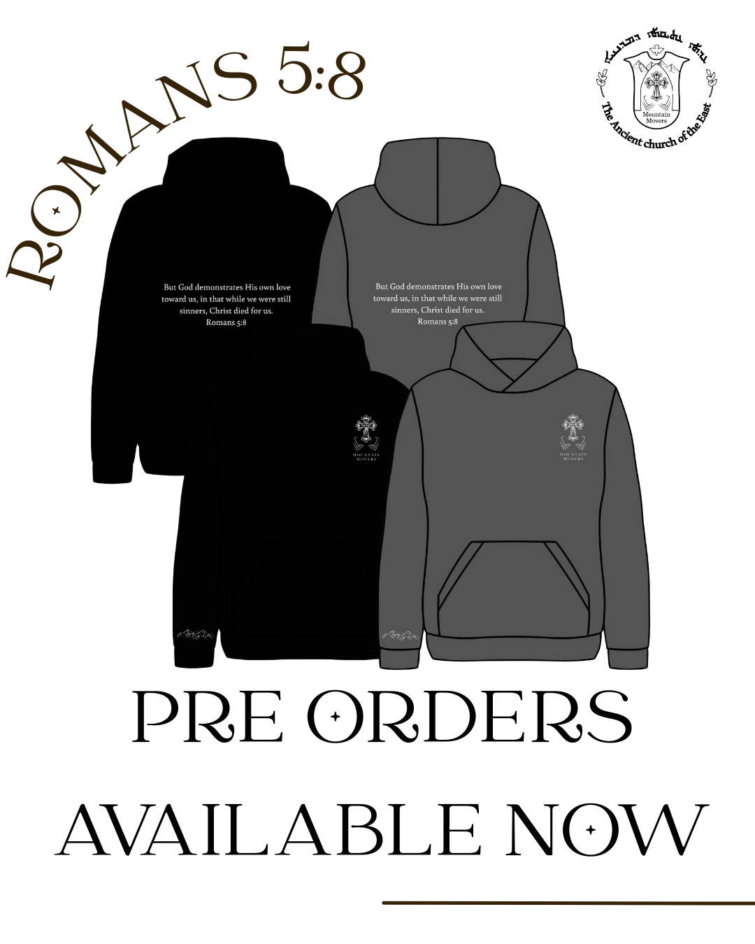 Romans 5:8 - Hoodie
