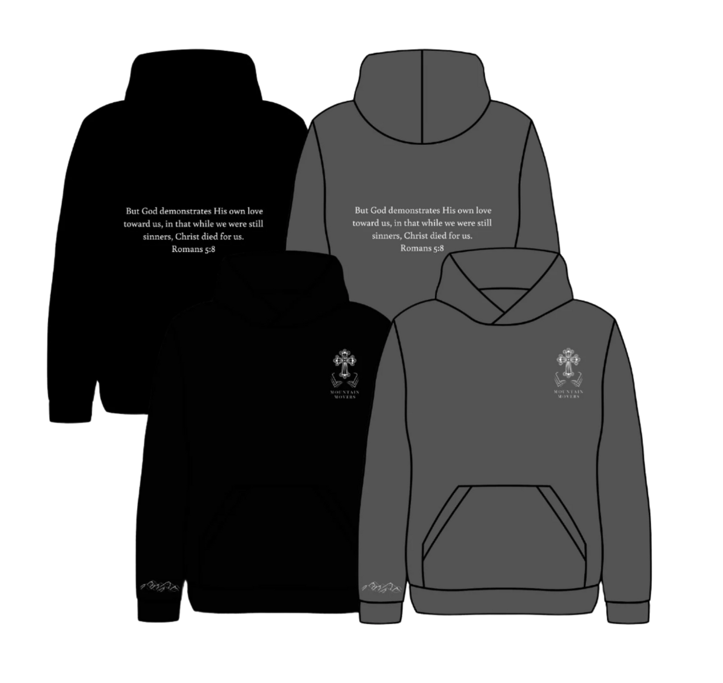 Romans 5:8 - Hoodie