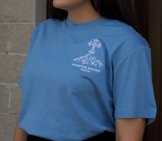 2 Corinthians 5:17 - Blue T-Shirt