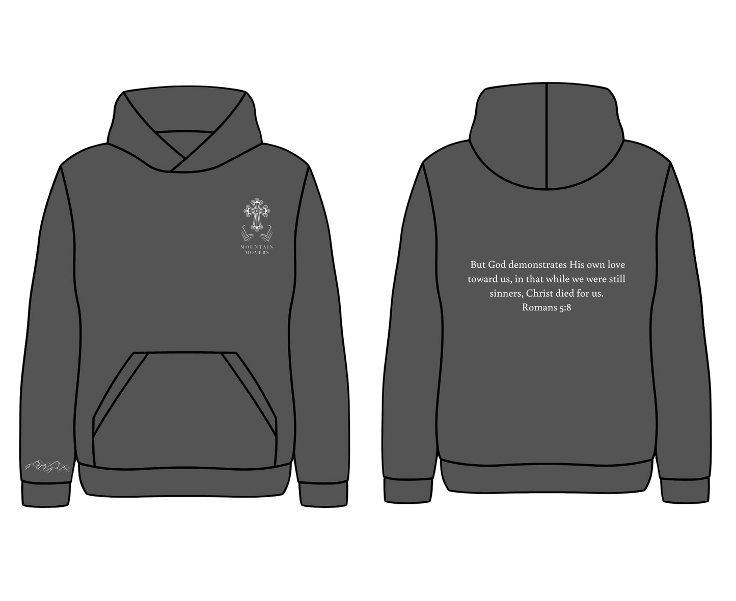 Romans 5:8 - Hoodie